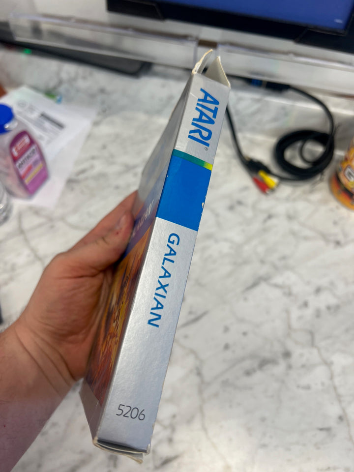 Galaxian for Atari 5200 With box and manual Untested DU7324