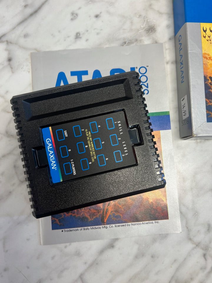 Galaxian for Atari 5200 With box and manual Untested DU7324
