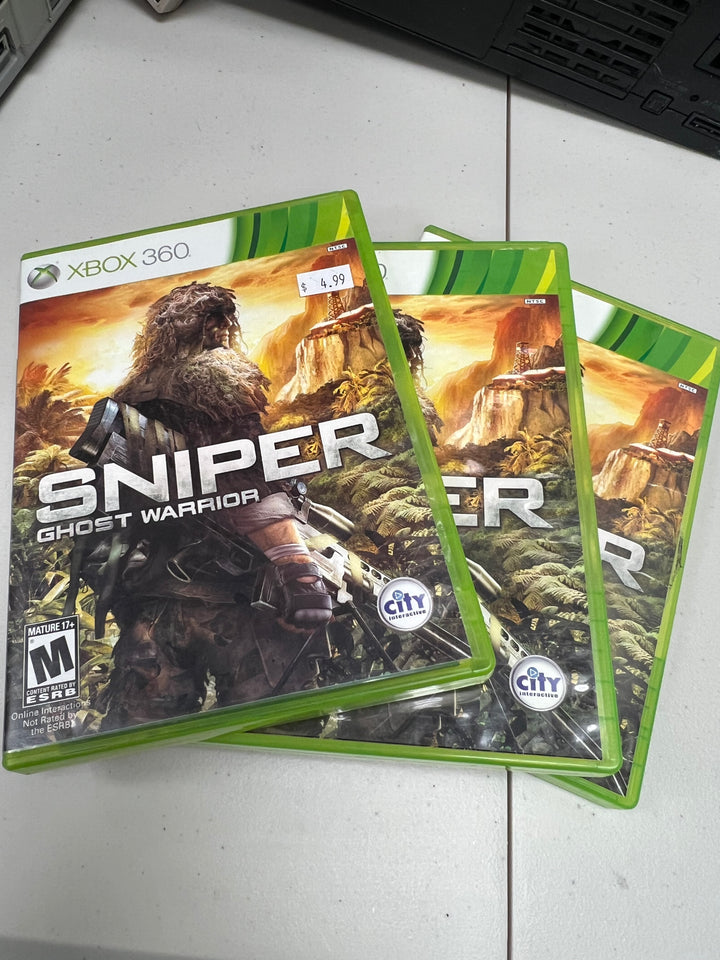 Sniper Ghost Warrior 2 for Microsoft Xbox 360 in case. Tested and working.     DO61024