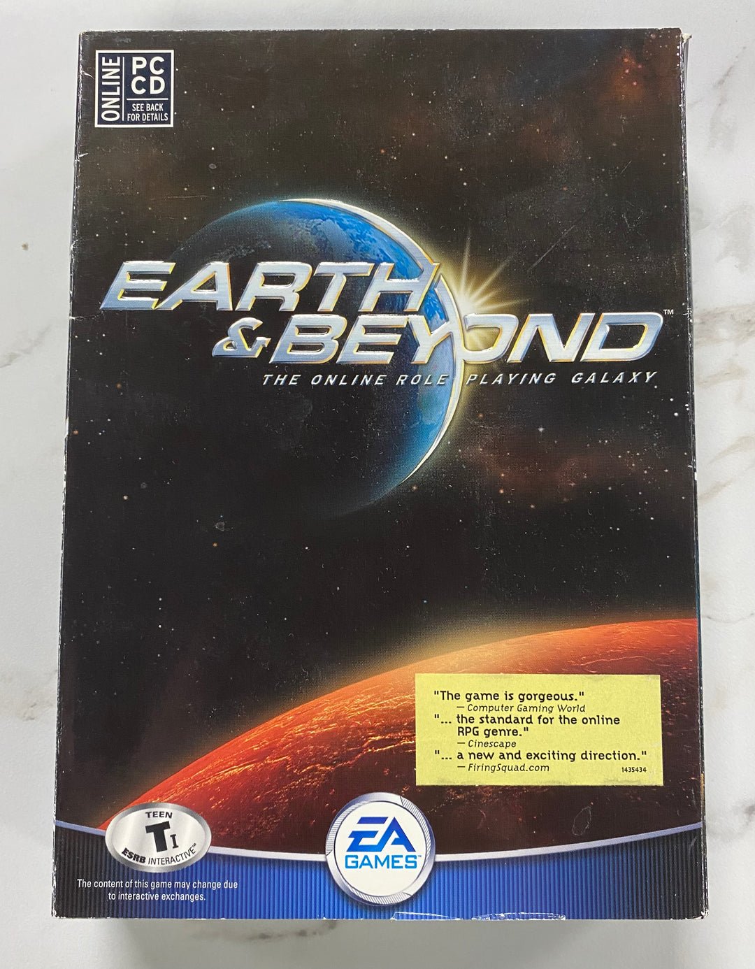 Earth & Beyond: Online Role Playing Galaxy - PC Used PC53126