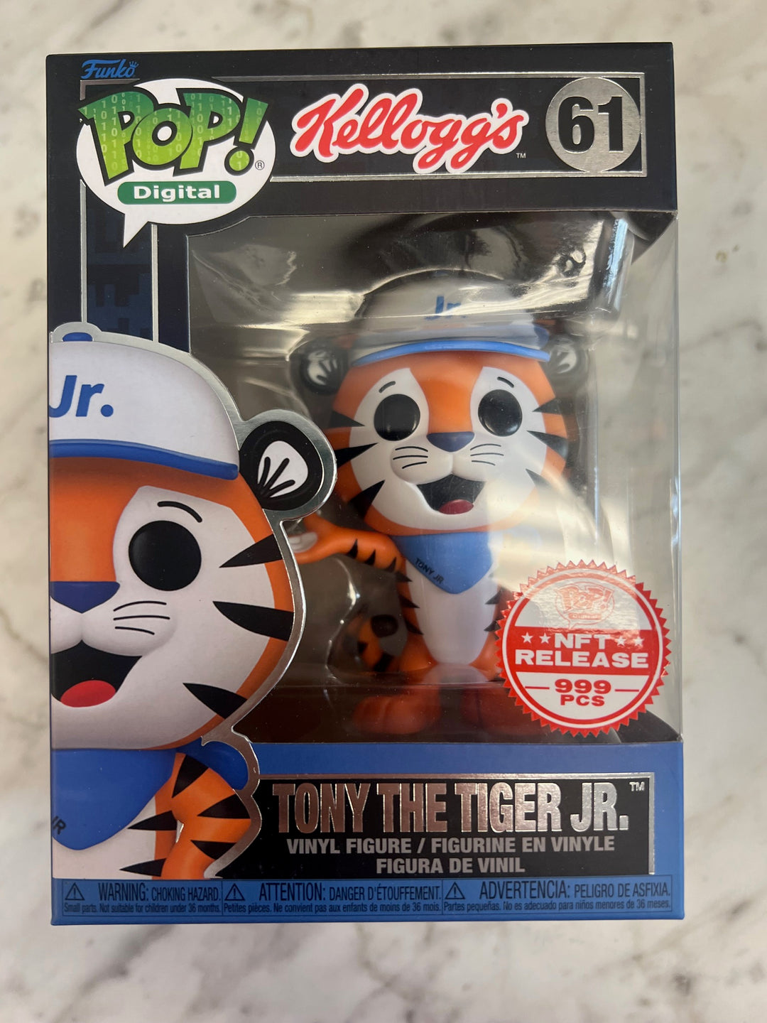 Funko Pop! Digital Tony the Tiger JR #61 Kellogg's Release  FP121924