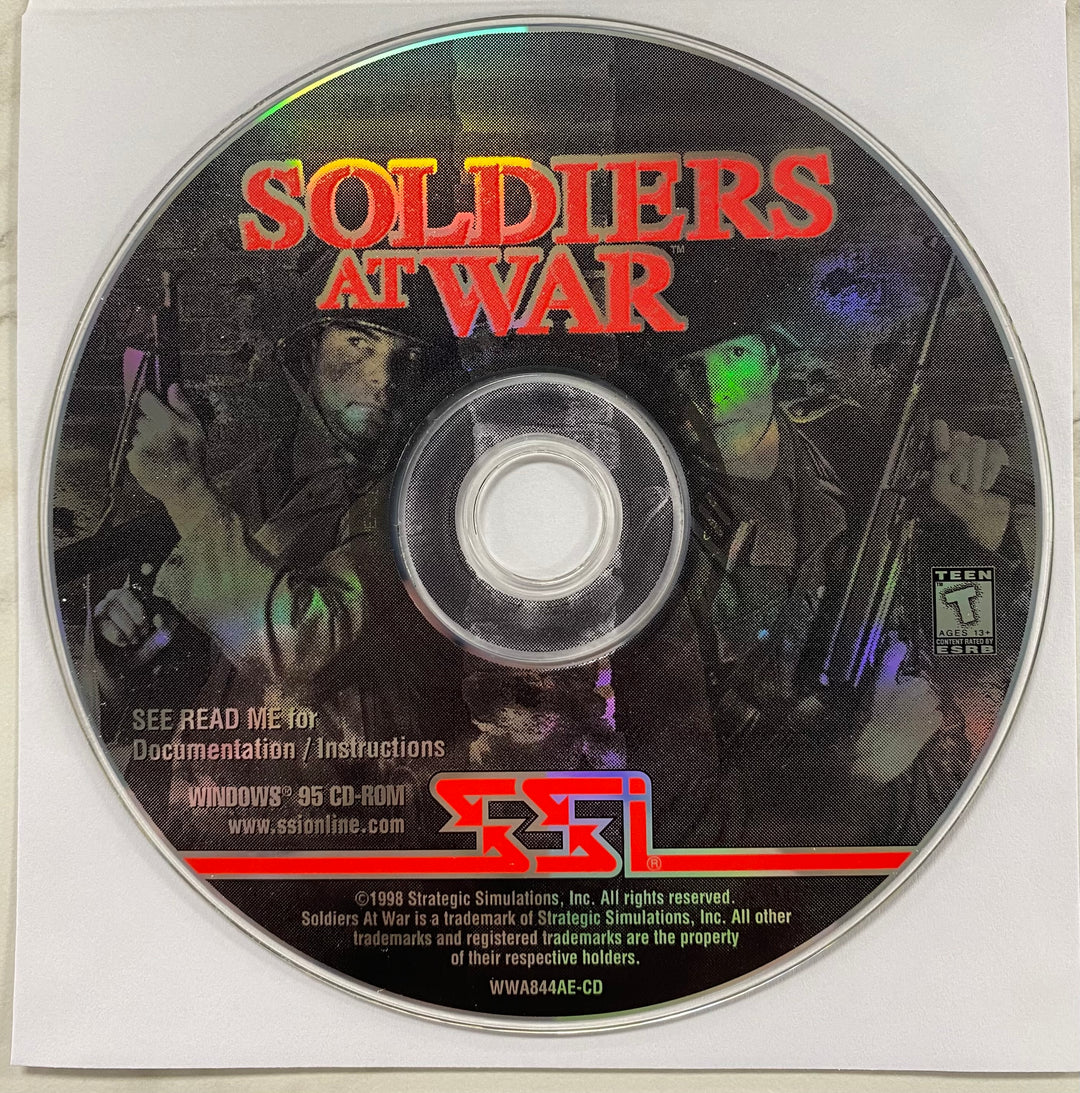 Soldiers at War - PC CD-ROM PC53126