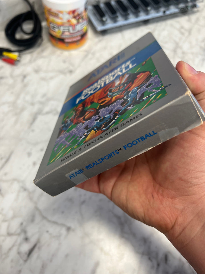 Real Sports Football for Atari 5200 With box and manual Untested DU7324