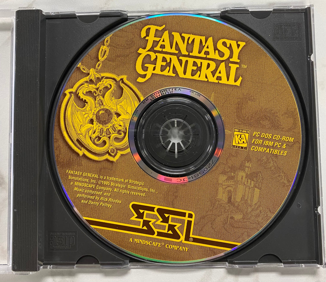 Fantasy General - PC CD-ROM PC53126