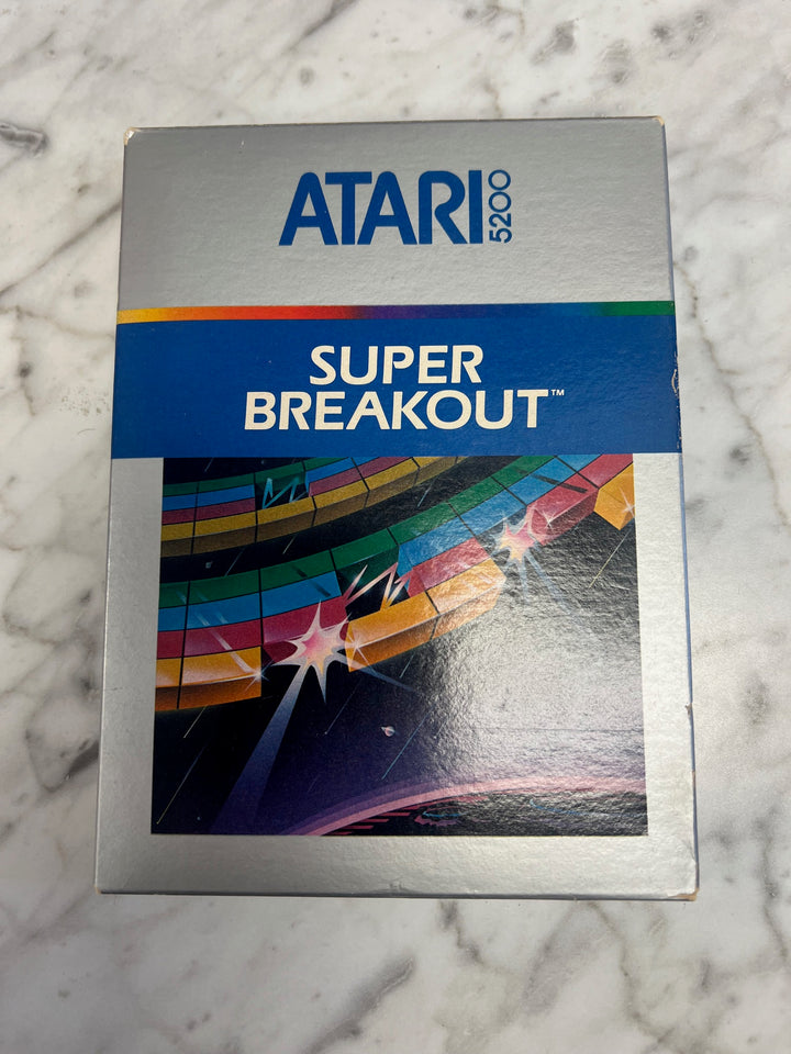 Super Breakout for Atari 5200 With box and manual Untested DU7324