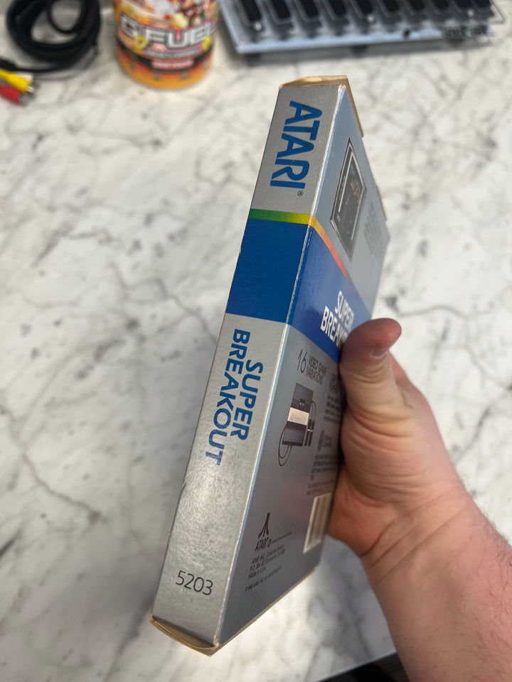 Super Breakout for Atari 5200 With box and manual Untested DU7324