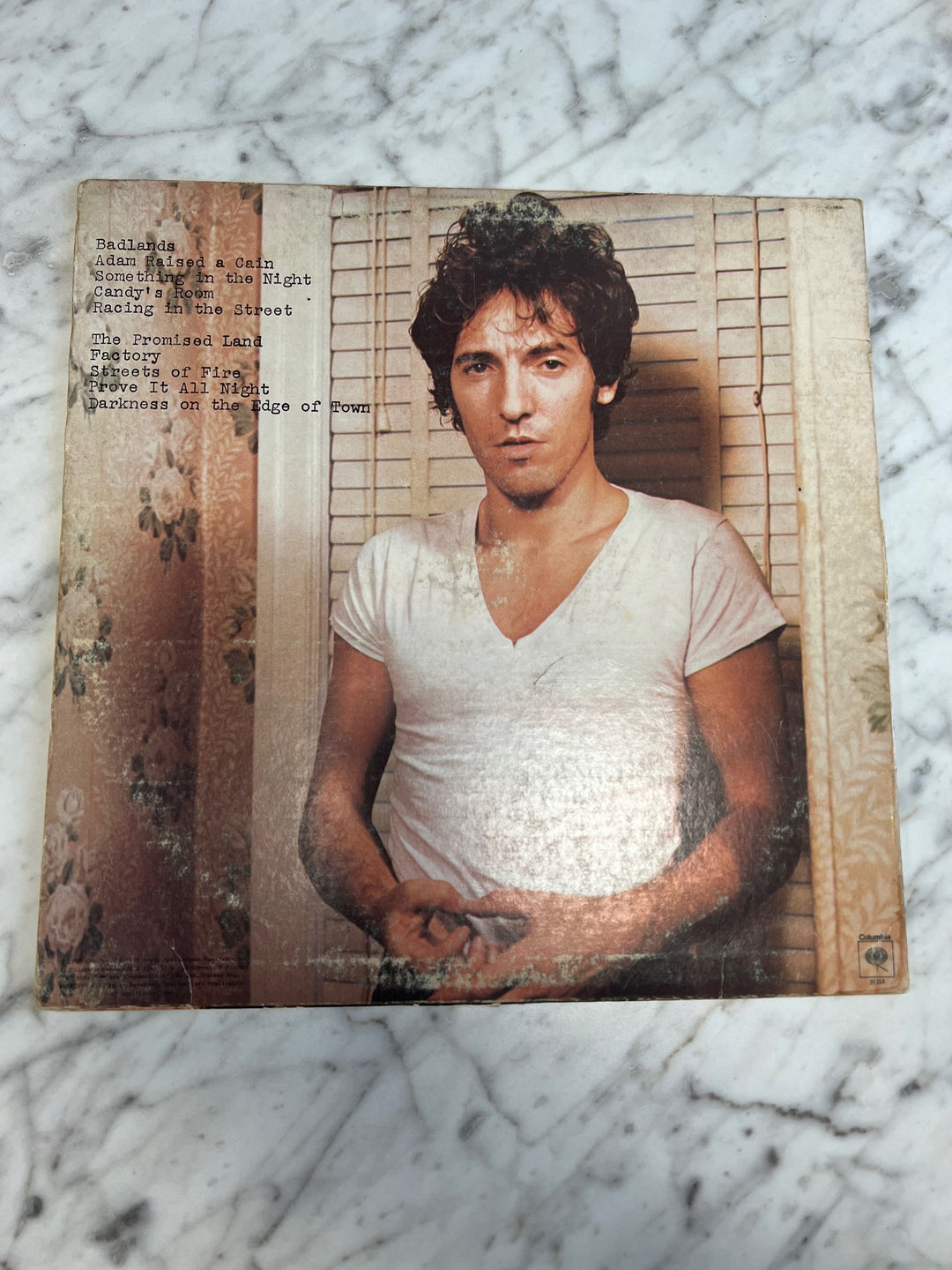 Bruce Springsteen - Darkness on the Edge of Town Vinyl Record   VR92124