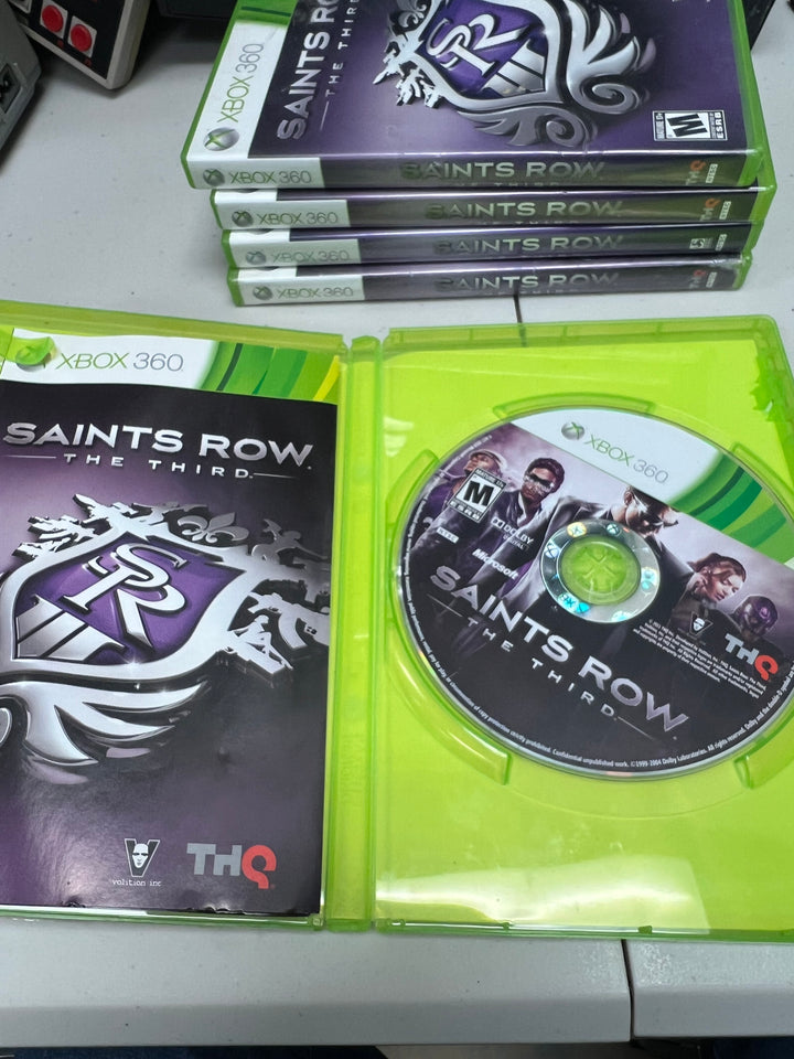 Saint's Row The Third for Microsoft Xbox 360 in case. Tested and working.     DO61024
