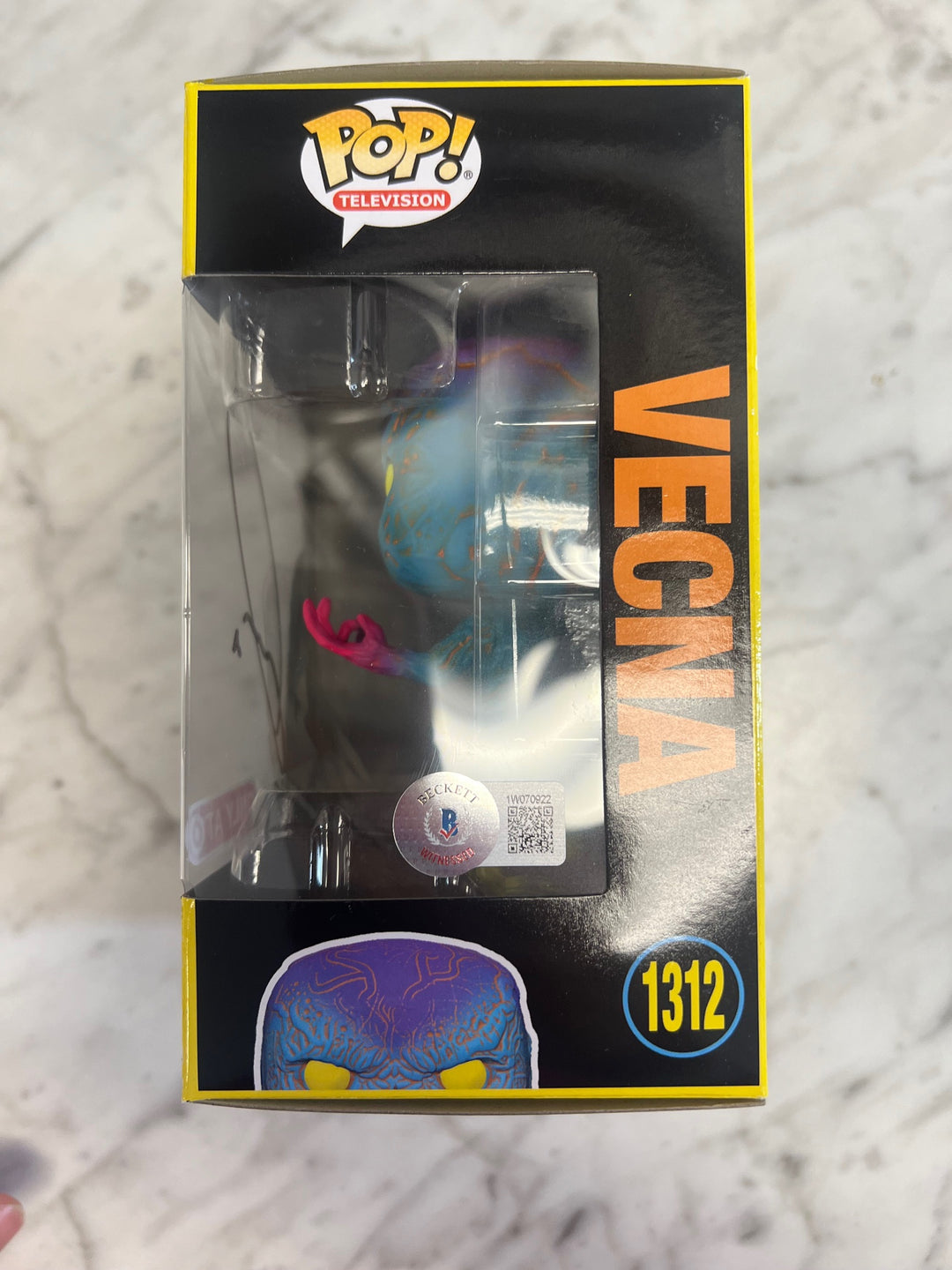 Funko Pop! Vecna #1312 Stranger Things Unverified Signature Jamie Campbell FP121924