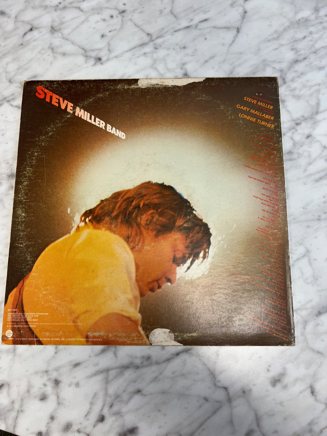 Steve Miller Band - Fly Like an Eagle Vinyl Record   VR92124