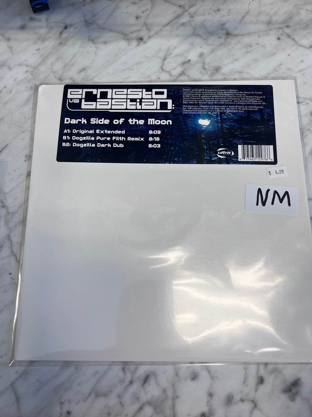 Ernesto vs Bastian - Dark Side of the Moon (NM) Condition Vinyl Record VR10225