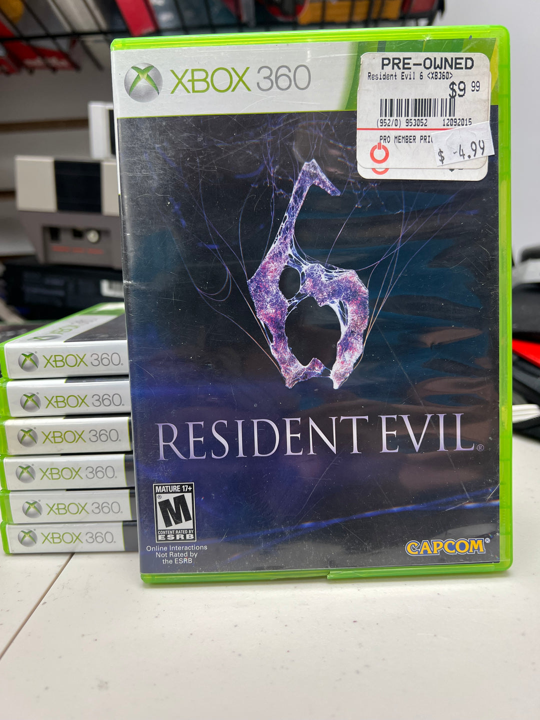 Resident Evil 6 for Microsoft Xbox 360 in case. Tested and working.     DO61024
