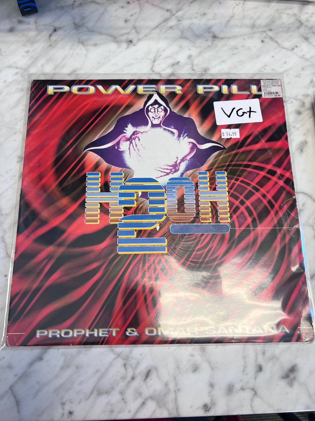 Prophet & Omar Santana - Power Pill H2OH (VG+) Condition Vinyl Record VR10225