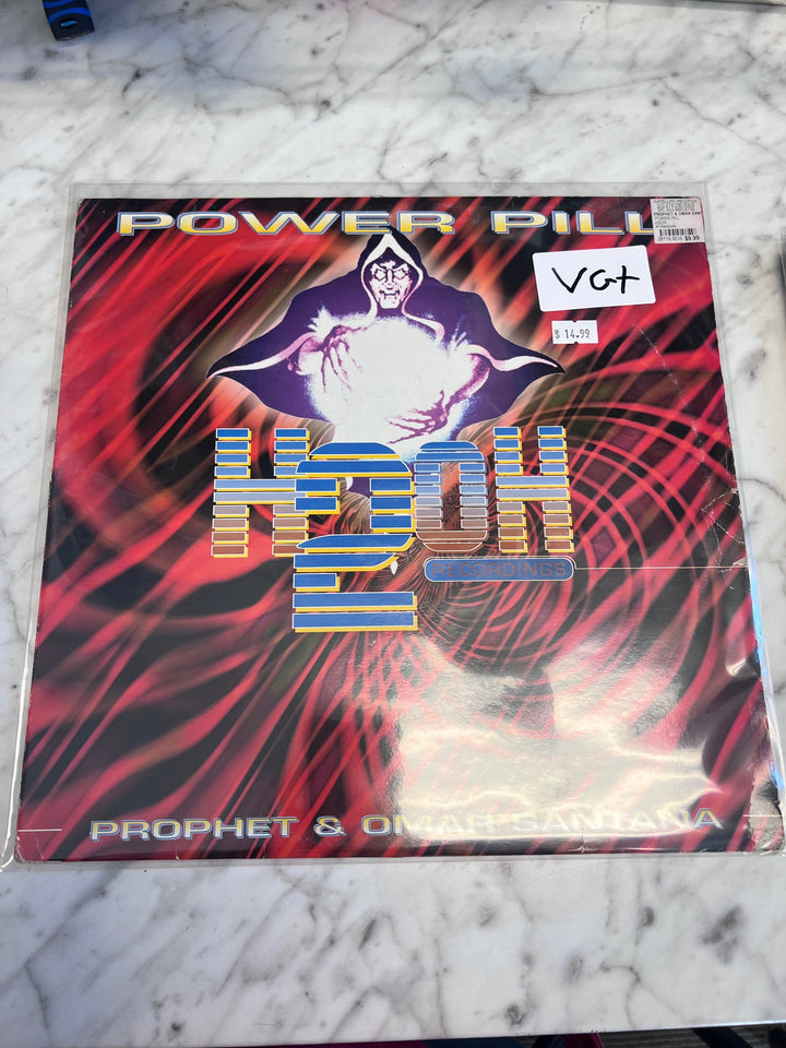 Prophet & Omar Santana - Power Pill H2OH (VG+) Condition Vinyl Record VR10225