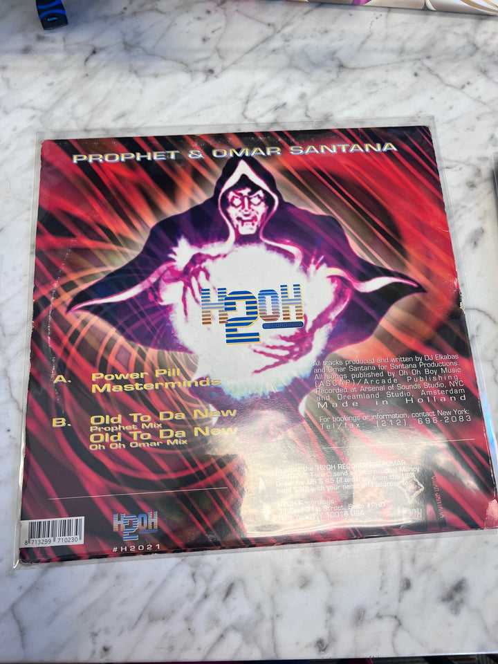 Prophet & Omar Santana - Power Pill H2OH (VG+) Condition Vinyl Record VR10225