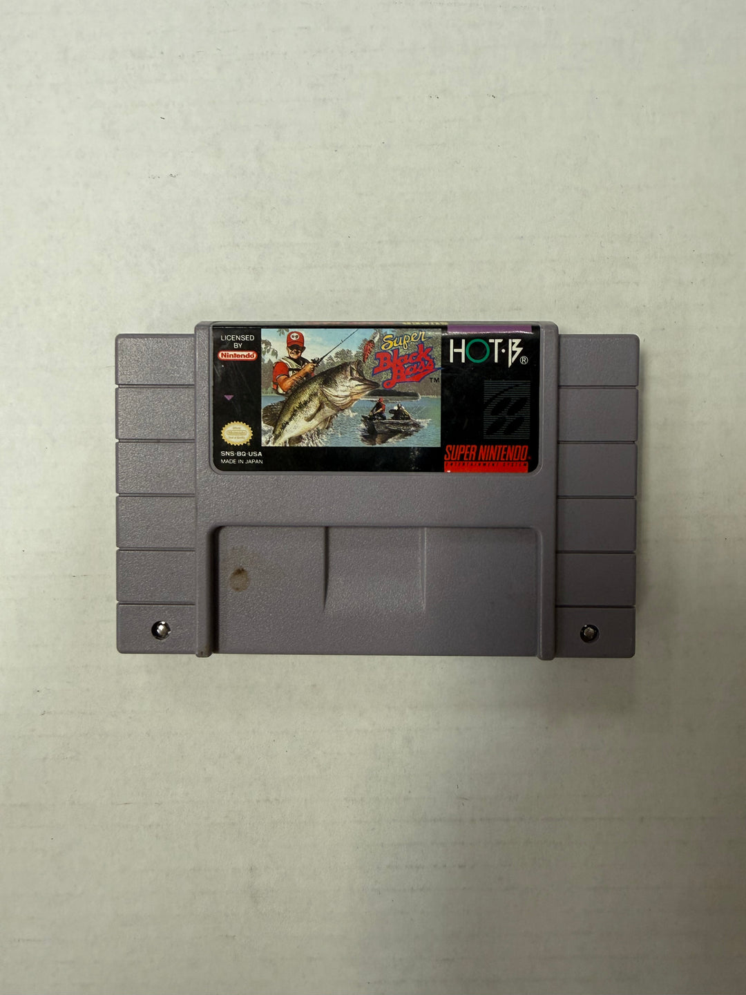 Super Black Bass - SNES NI82526