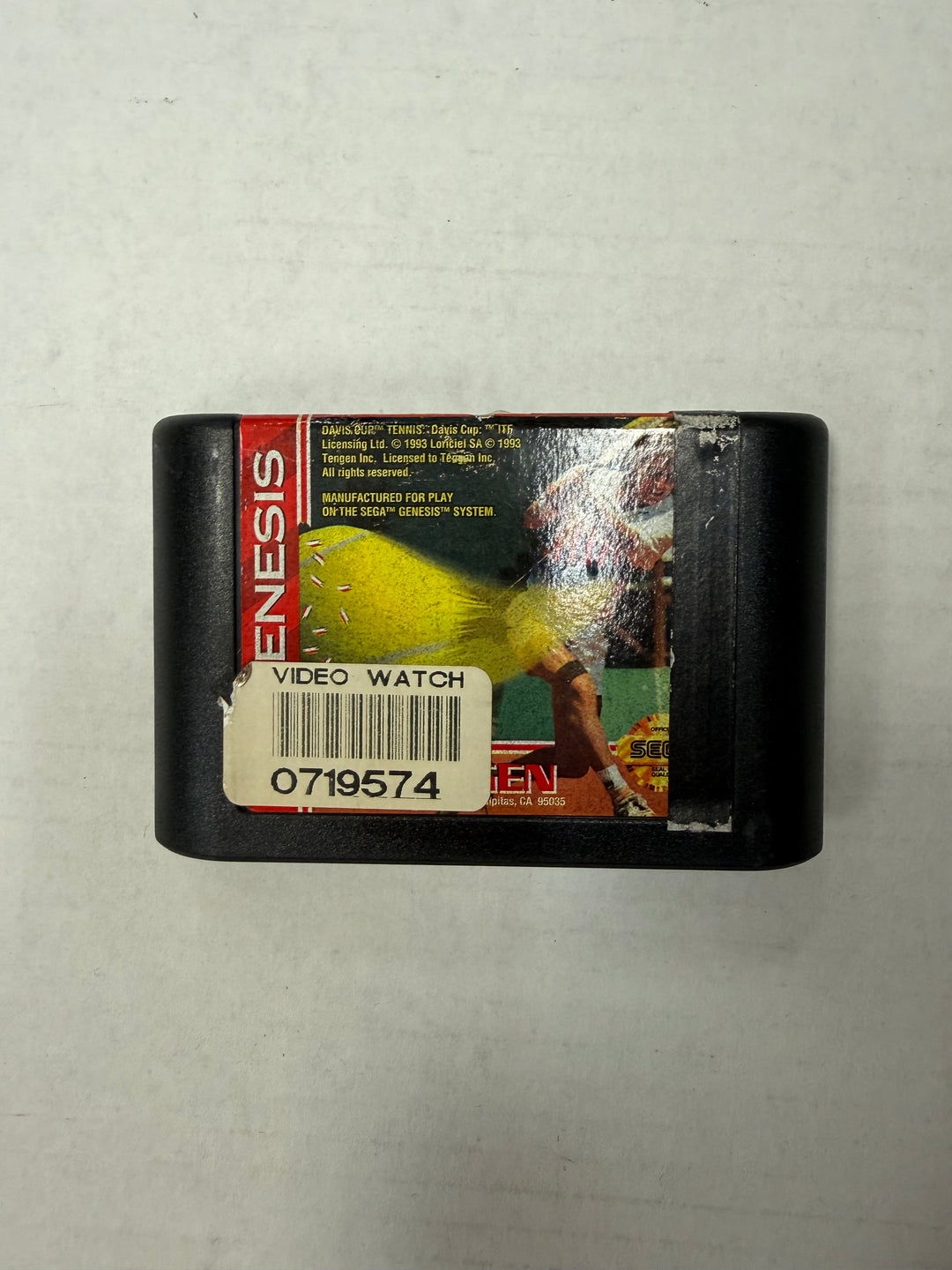 Davis Cup World Tour Tennis - Sega Genesis NI82526