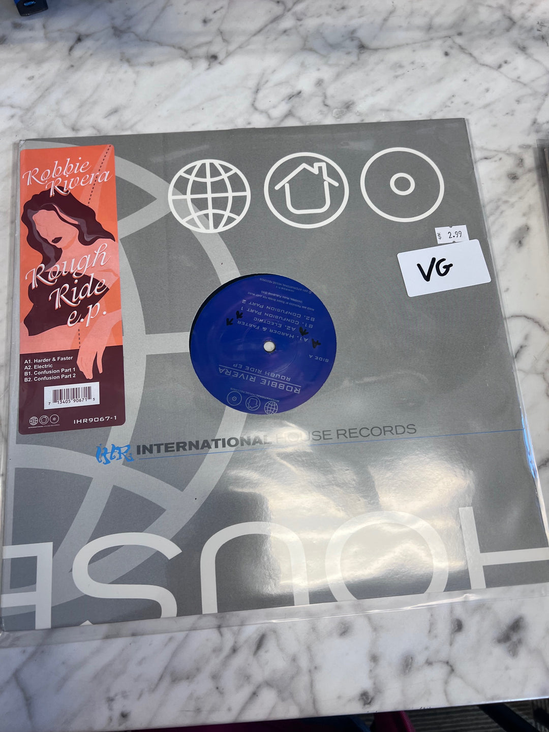 Robbie Rivera - Rough Ride EP (VG) Condition Vinyl Record VR10225