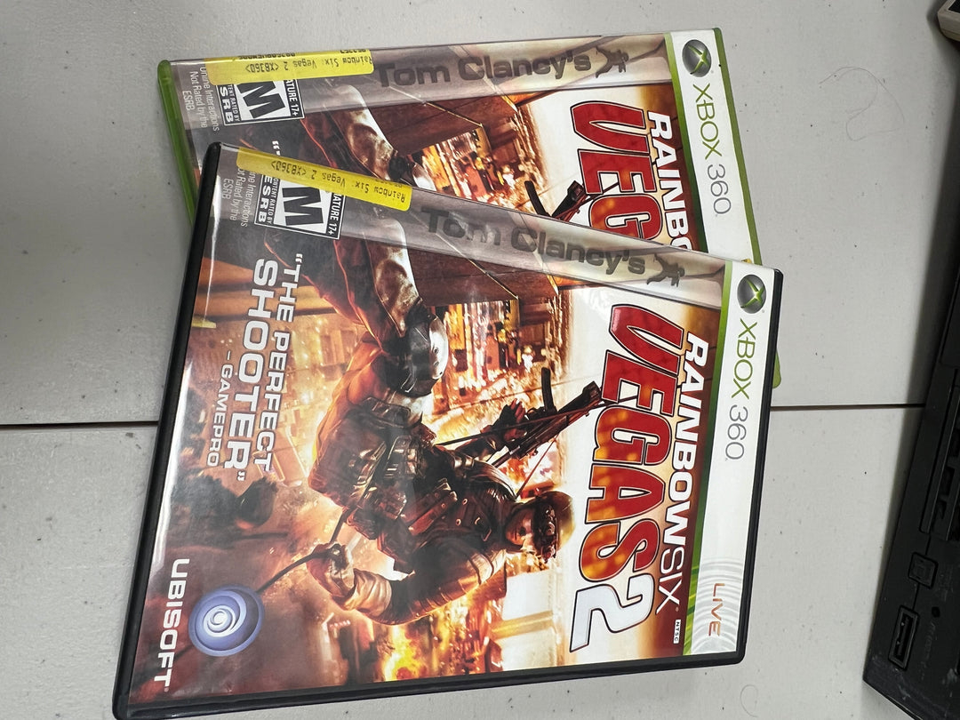 Tom Clancy's Rainbow Six Vegas 2 for Microsoft Xbox 360 in case. Tested and working.     DO61024