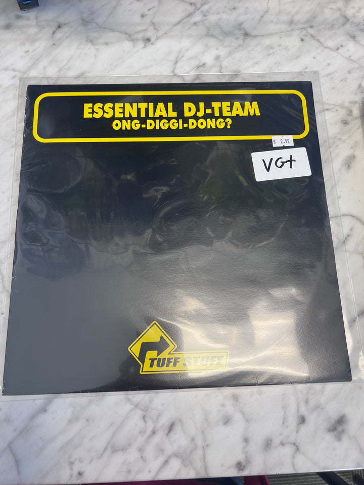 Essential DJ-Team - Ong-Diggi-Dong? Tuff Stuff (VG+) Condition Vinyl Record VR10225