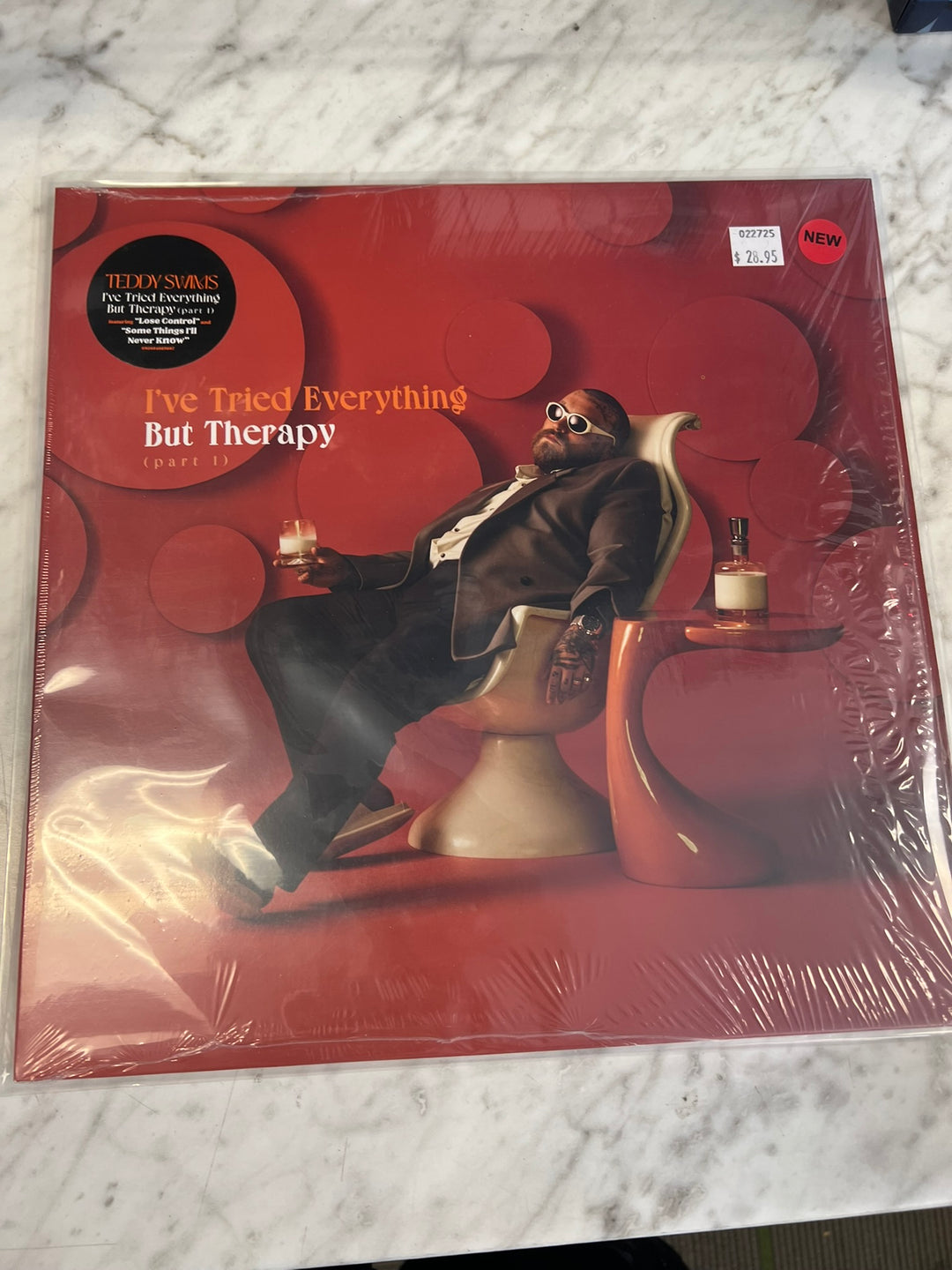 Teddy Swims - I've Tried Everything But Therapy Part 1 VG+ Condition Vinyl Record VR8226