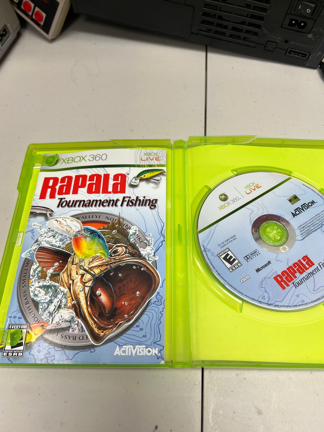 Rapala Tournament Fishing for Microsoft Xbox 360 in case. Tested and working.     DO61024