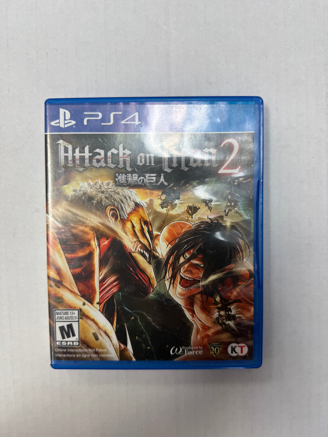 Attack On Titan 2 - PS4 DI82526
