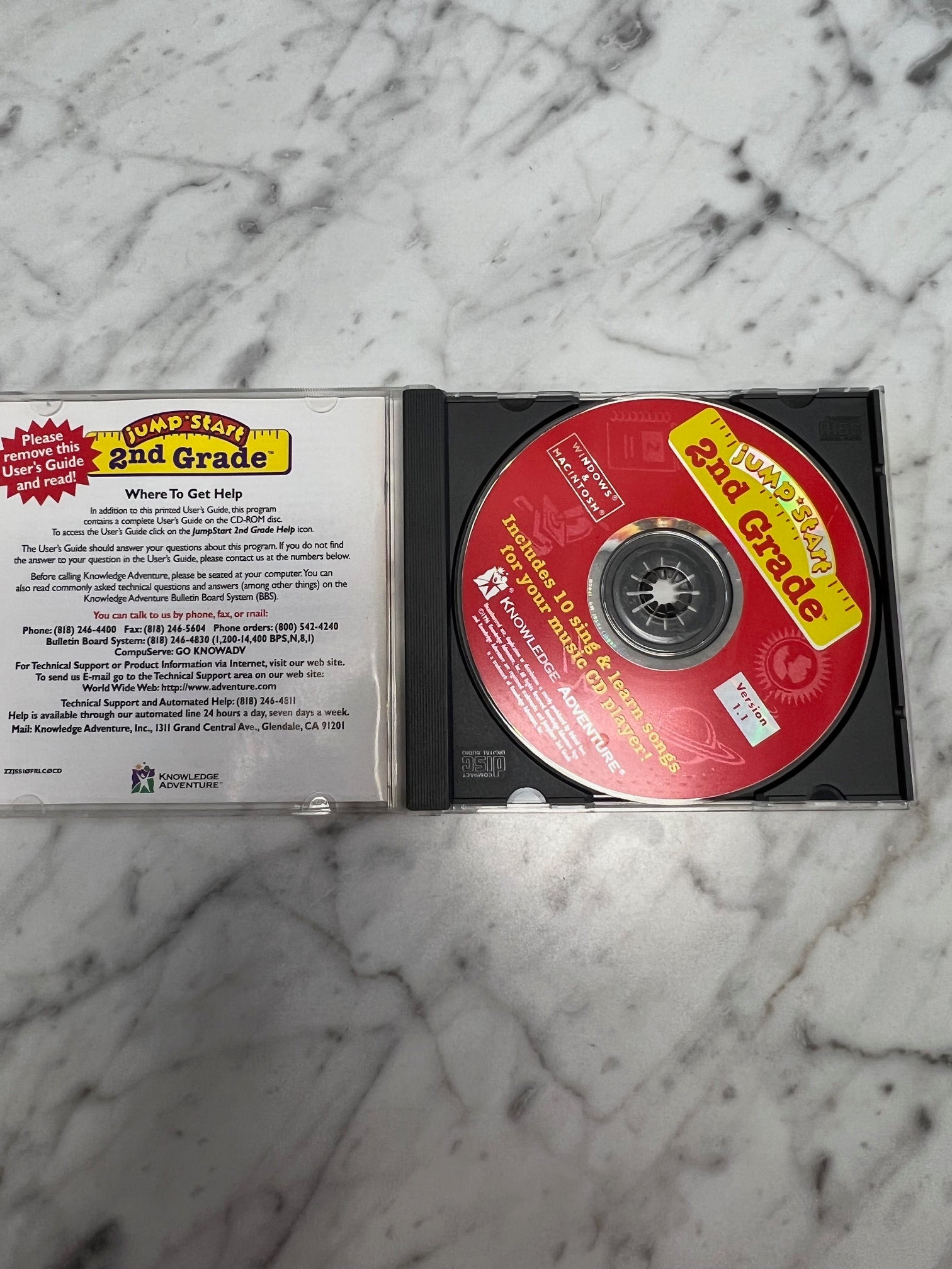Jump Start 2nd Grade PC Mac CD-ROM PC121924 – Core Gaming