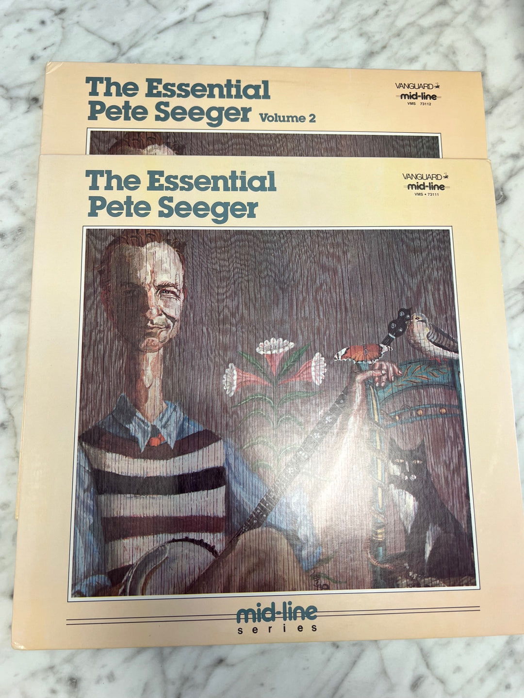 The Essential Pete Seeger Volume 1 and 2 Vinyl Record    VR92124