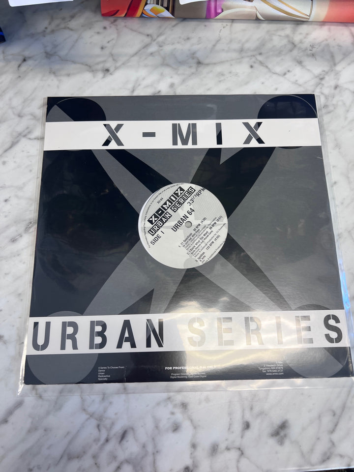 X-Mix Urban Series Urban 64 (Eminem, Nate Dogg, Sean Paul, Busta Rhymes) (NM) Condition Vinyl Record VR10225