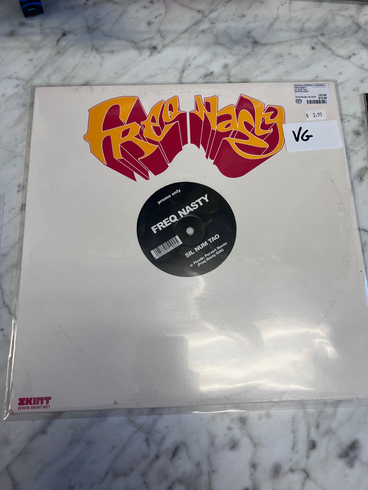 Freq Nasty - Sil Num Tao (VG) Condition Vinyl Record VR10225