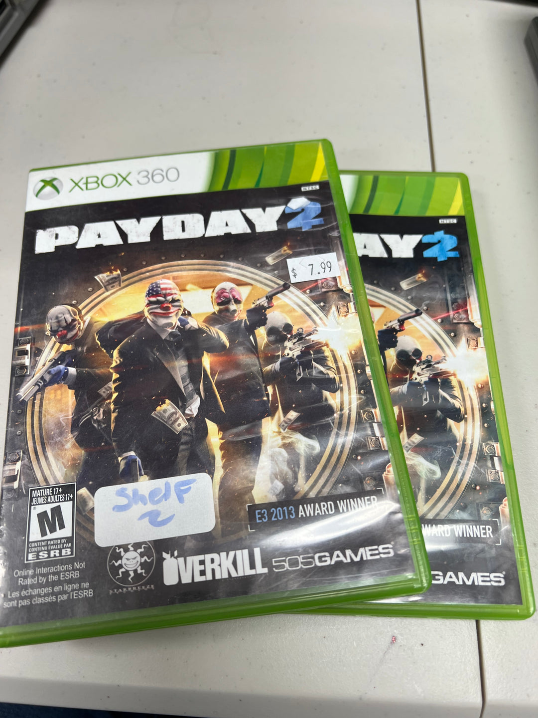 Payday 2 for Microsoft Xbox 360 in case. Tested and working.     DO61024