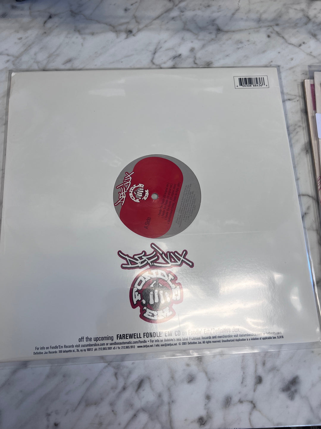 Breeze* Q-Unique Godfather Don J-Treds M.F. Doom - Fondle Em Fossils (VG+) Condition Vinyl Record VR10225