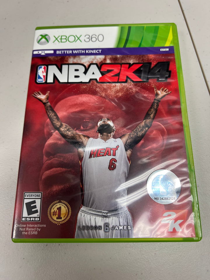 NBA 2K14 for Microsoft Xbox 360 in case. Tested and working.     DO61024