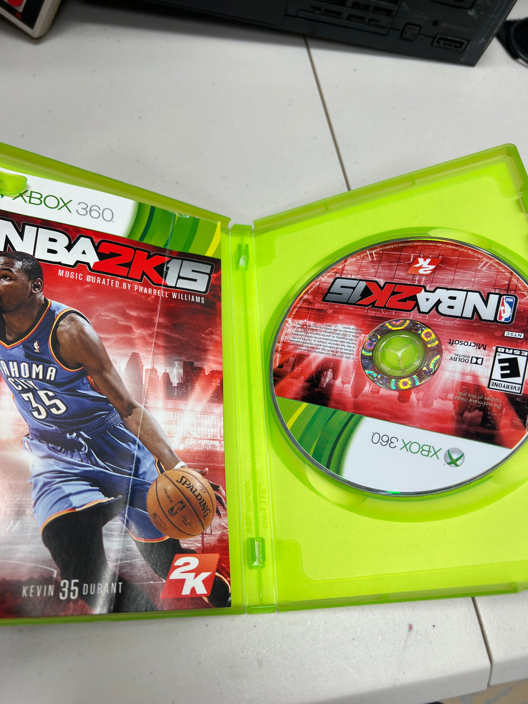 NBA 2K15 for Microsoft Xbox 360 in case. Tested and working.     DO61024