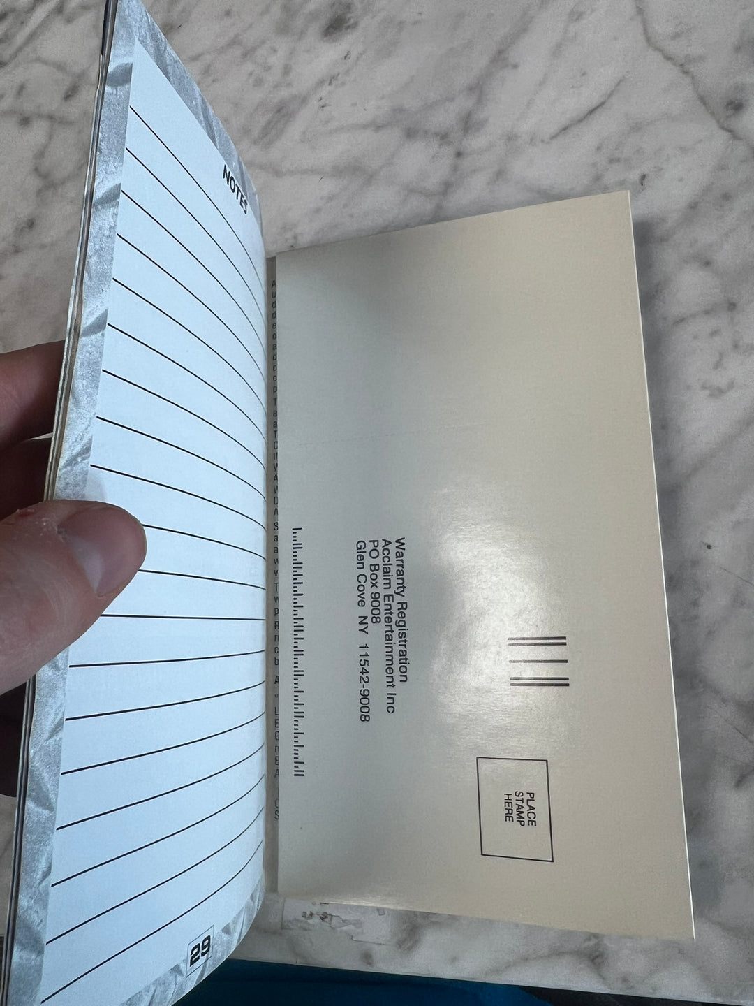 Street Fighter The Movie Sega Saturn MANUAL ONLY w/ reg card MO12726