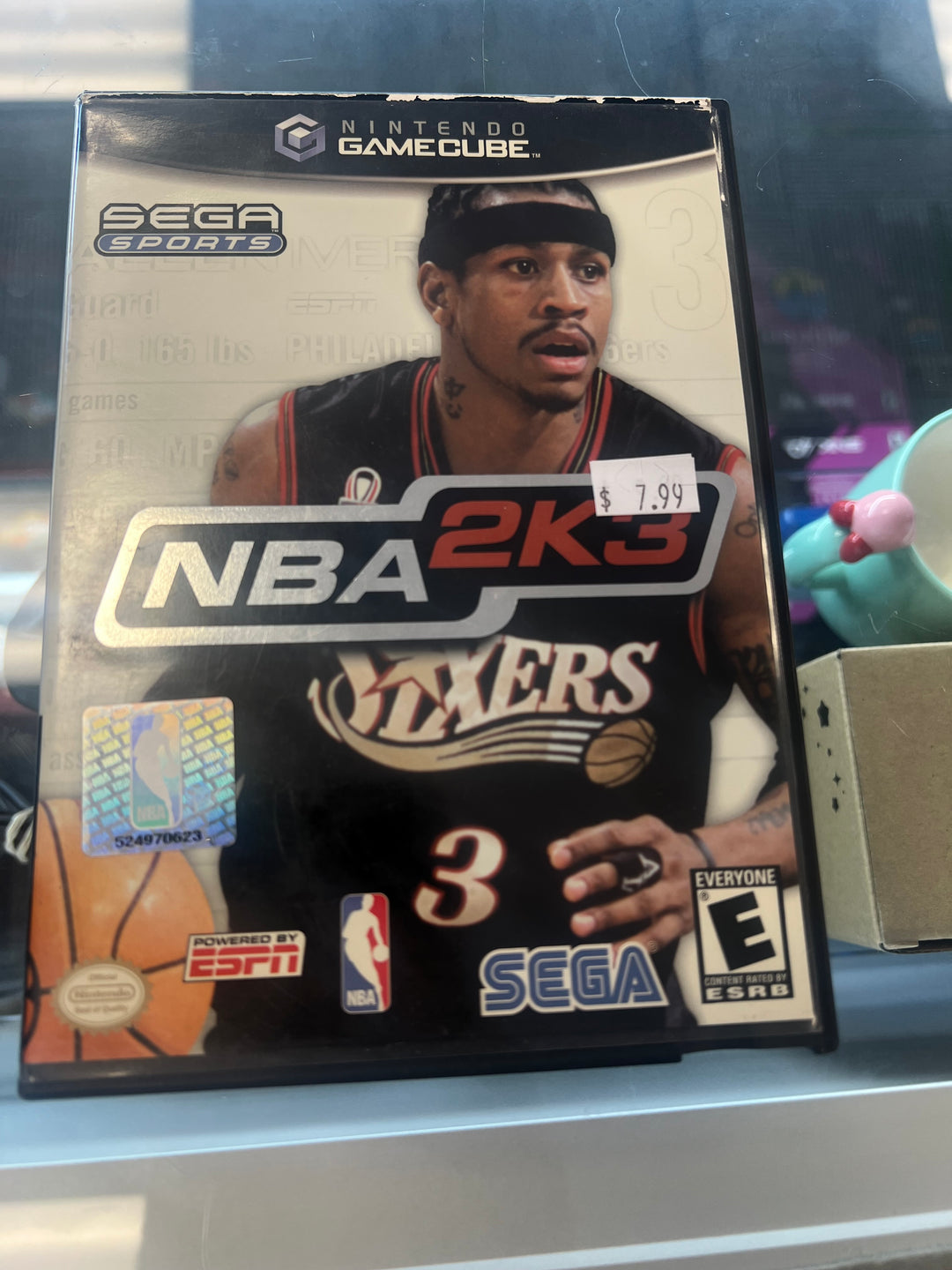 NBA 2K3 for Gamecube in case. Tested and Working.     DO63024