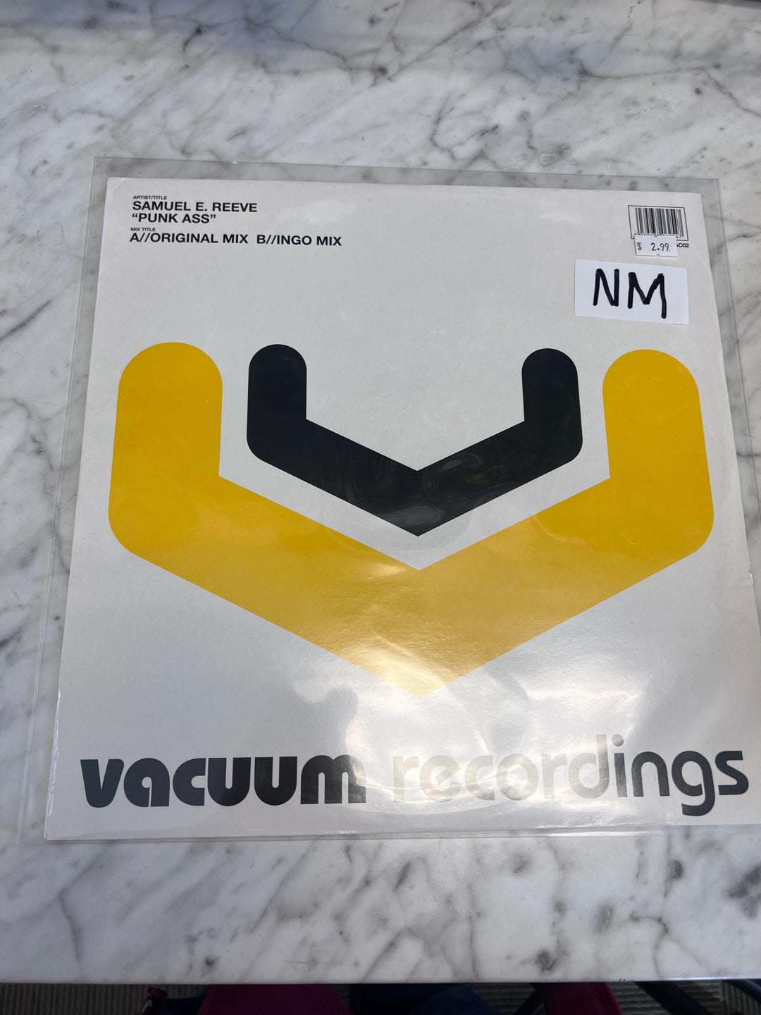 Samuel E Reeve - "Punk A**" Original Mix and Bingo Mix (NM) Condition Vinyl Record VR10225