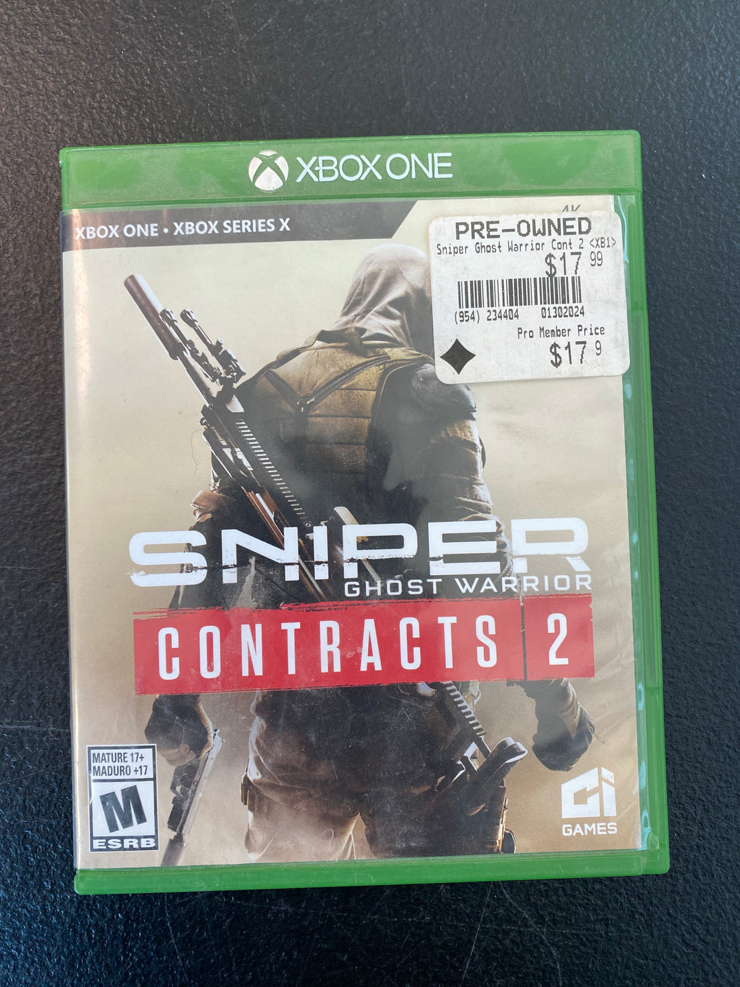 Sniper: Ghost Warrior Contracts 2 - Xbox One / Xbox Seires X - DI12825