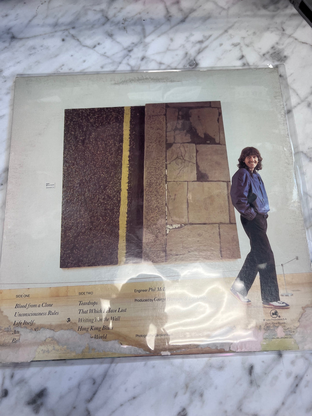 George Harrison - Somewhere in England (VG+) Condition Vinyl Record BOS10225