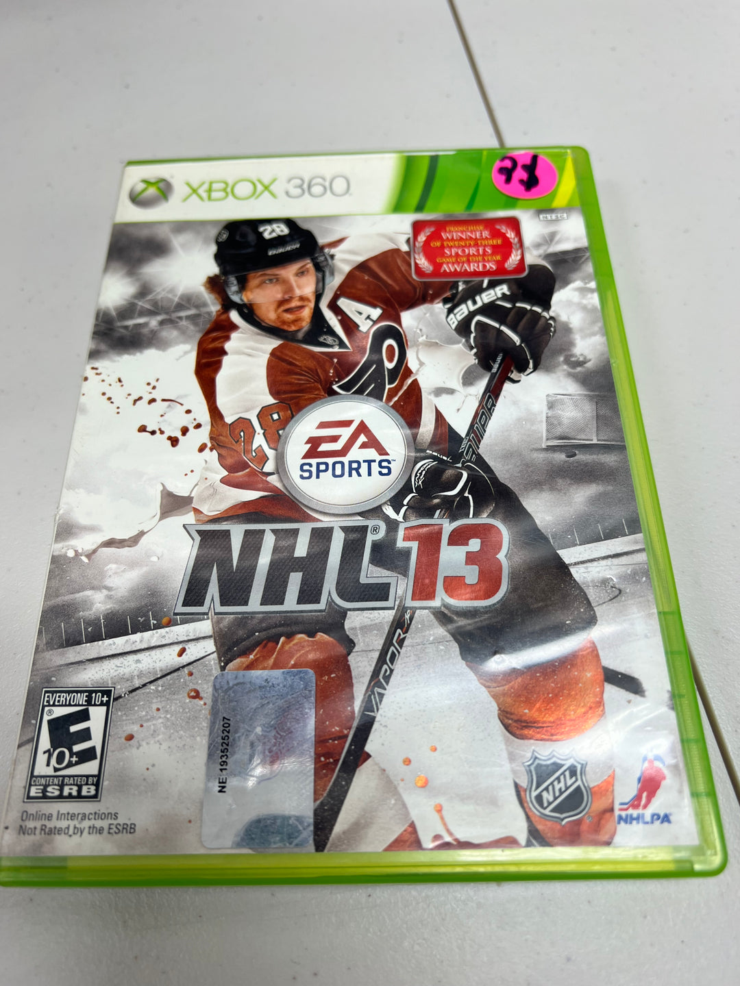 NHL 13 for Microsoft Xbox 360 in case. Tested and working.     DO61024