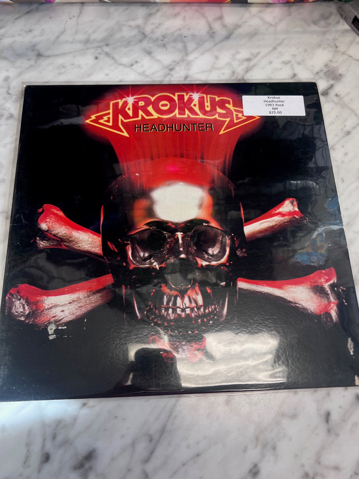 Krokus - Headhunter (NM) Condition Vinyl Record BOS10225