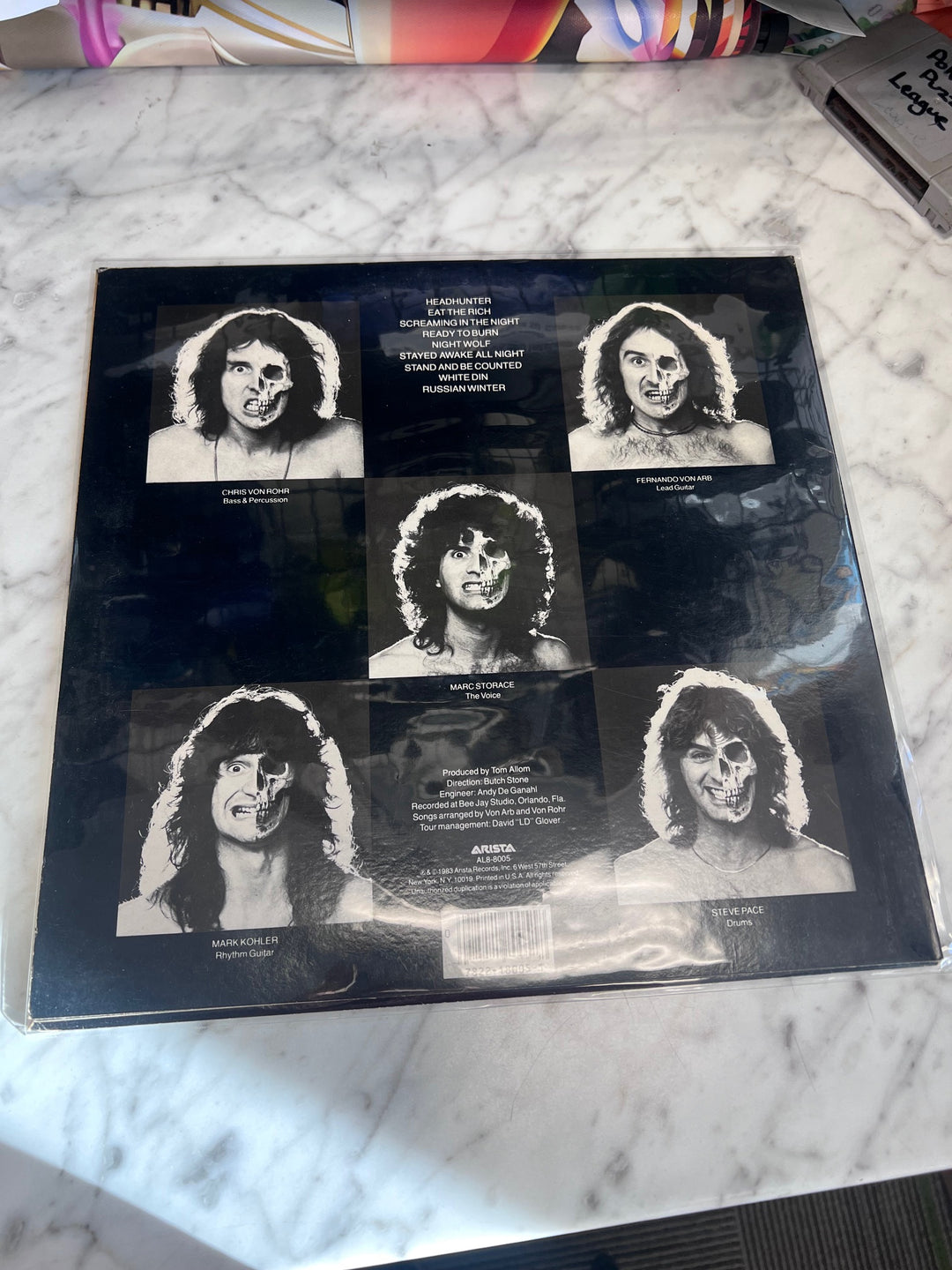 Krokus - Headhunter (NM) Condition Vinyl Record BOS10225