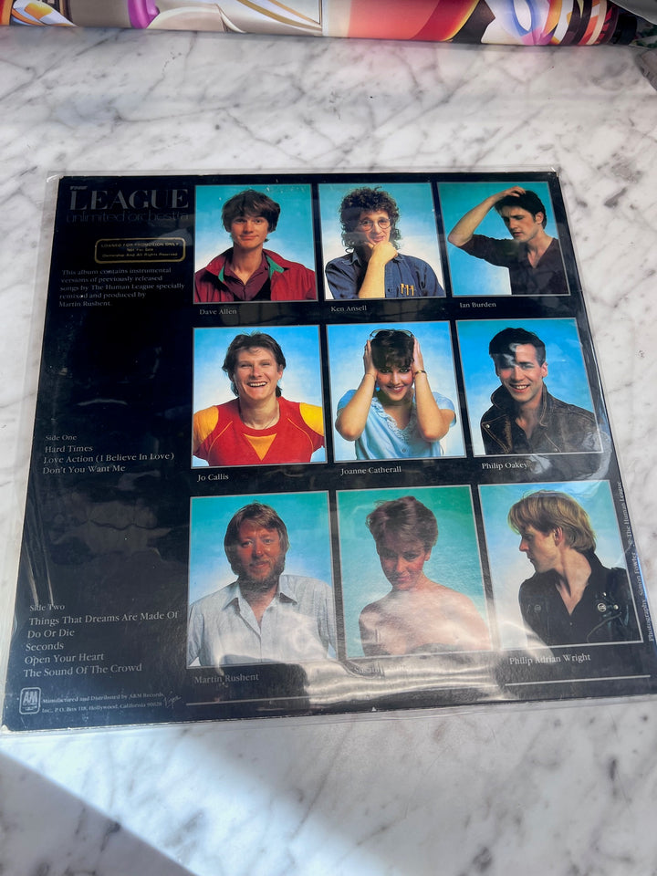 The League Unlimited Orchestra - Love and Dancing (NM) Condition Vinyl Record BOS10225