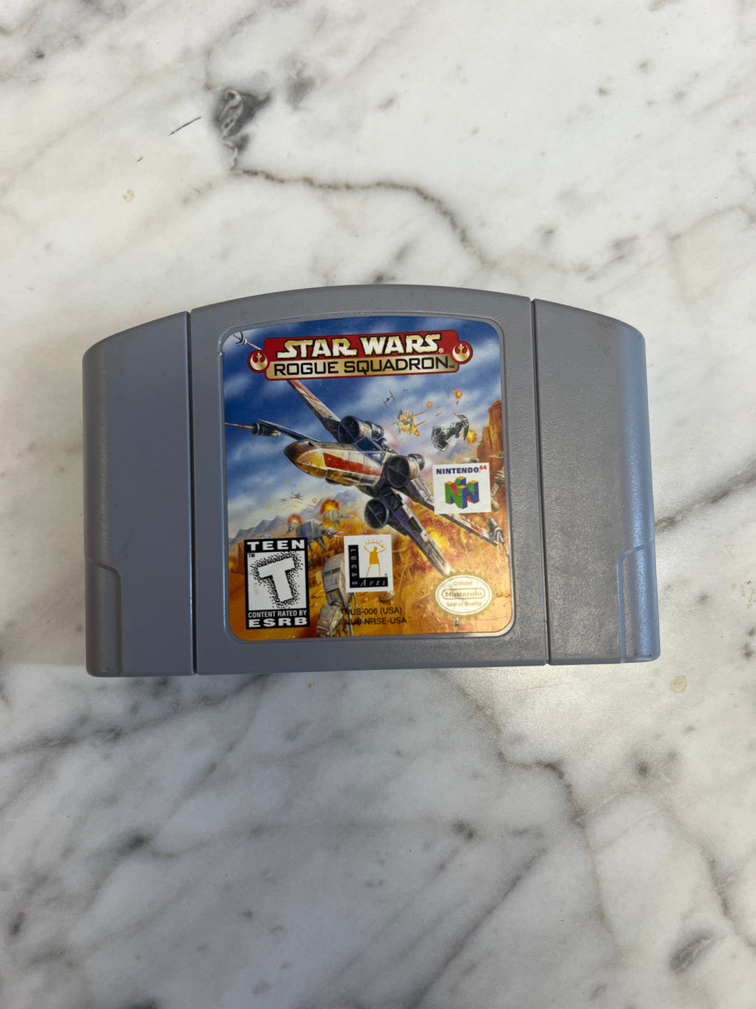Star Wars Rogue Squadron for Nintendo 64 N64 Used D7824