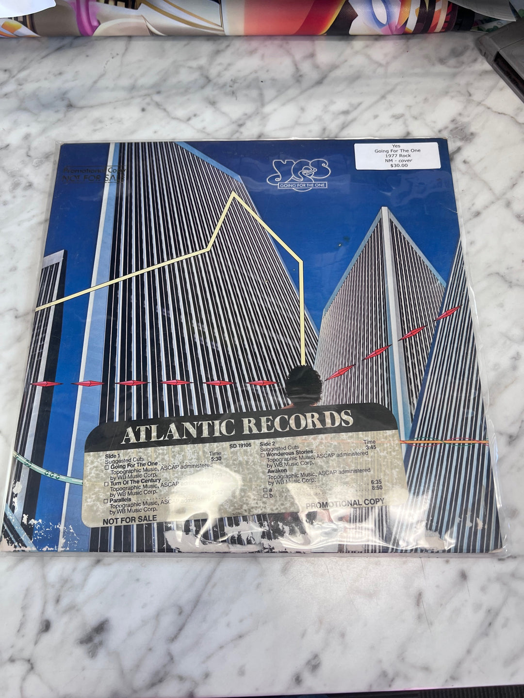 Yes - Going for the One (VG+) Condition Vinyl Record BOS10225