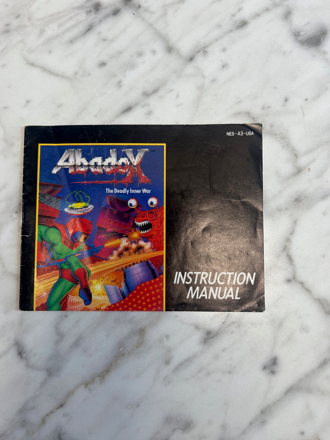 Abadox for NES original Nintendo MANUAL ONLY   MO92324