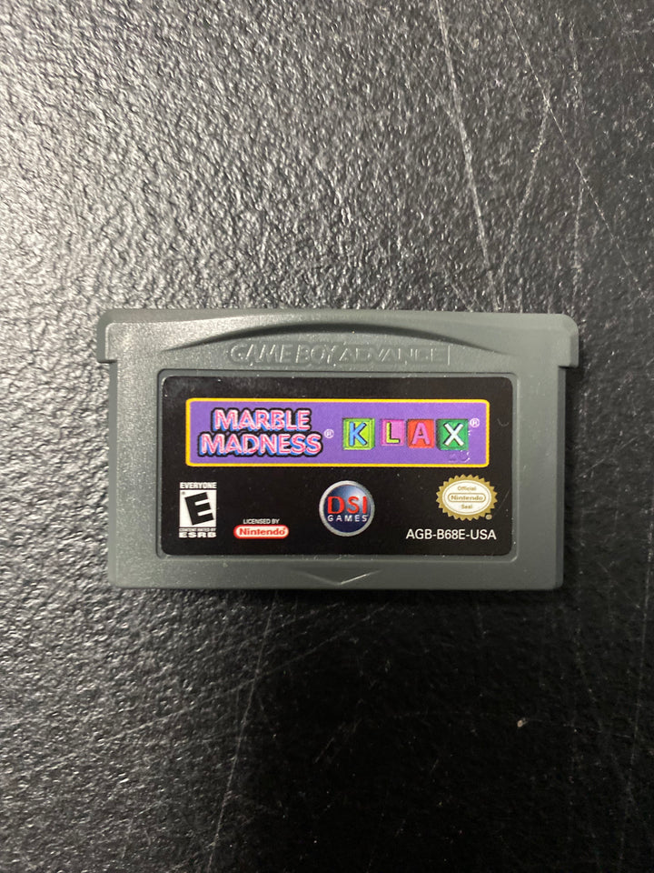 Marble Madness / Klax - Game Boy Advance (GBA) GS3711
