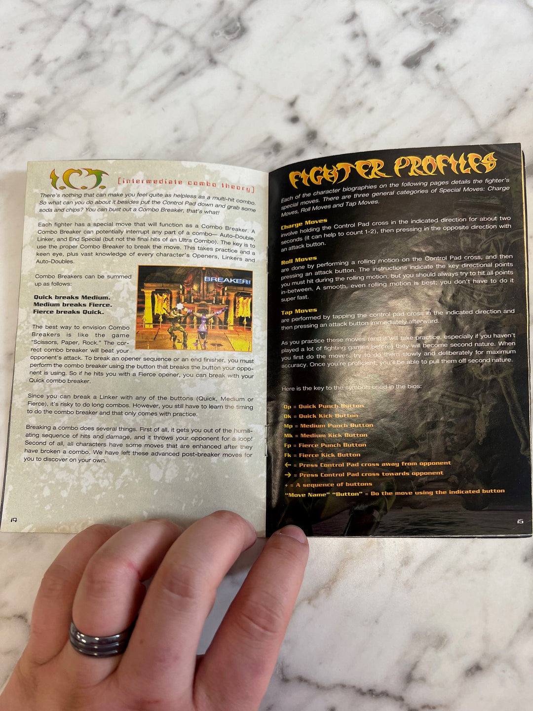 Killer Instinct for Super Nintendo SNES MANUAL ONLY   MO121924