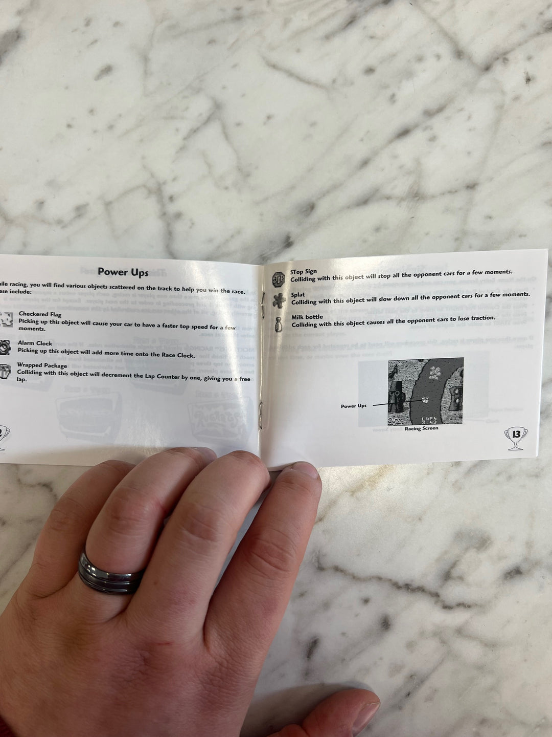 Nicktoons Racing for Gameboy Color MANUAL ONLY   MO121924